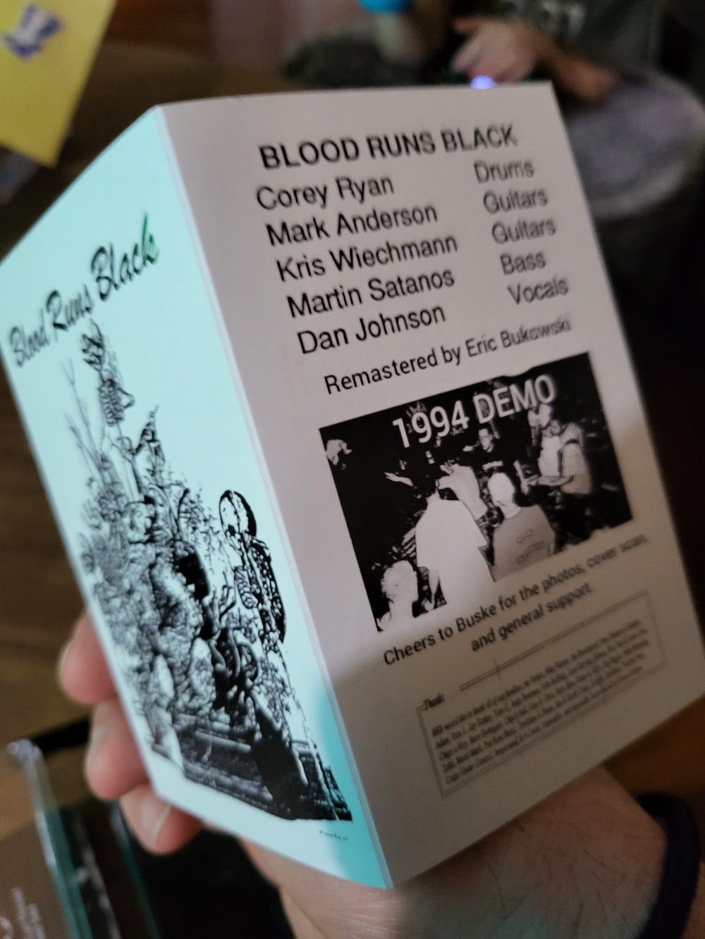 Blood Runs Black - 1994 Demo Cassette
