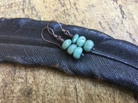 Image 1 of Amazonite earrings / ser n100