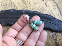 Image 2 of Amazonite earrings / ser n100