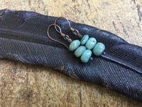 Image 4 of Amazonite earrings / ser n100