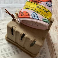 Image 5 of "Back to School" Super Mini Quilted Zipper Bag