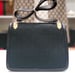 Image of Vtg. Gucci Black Monogram Soft Canvas Shoulder Bag 