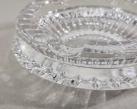 Image 3 of Faceted Crystal Ashtray
