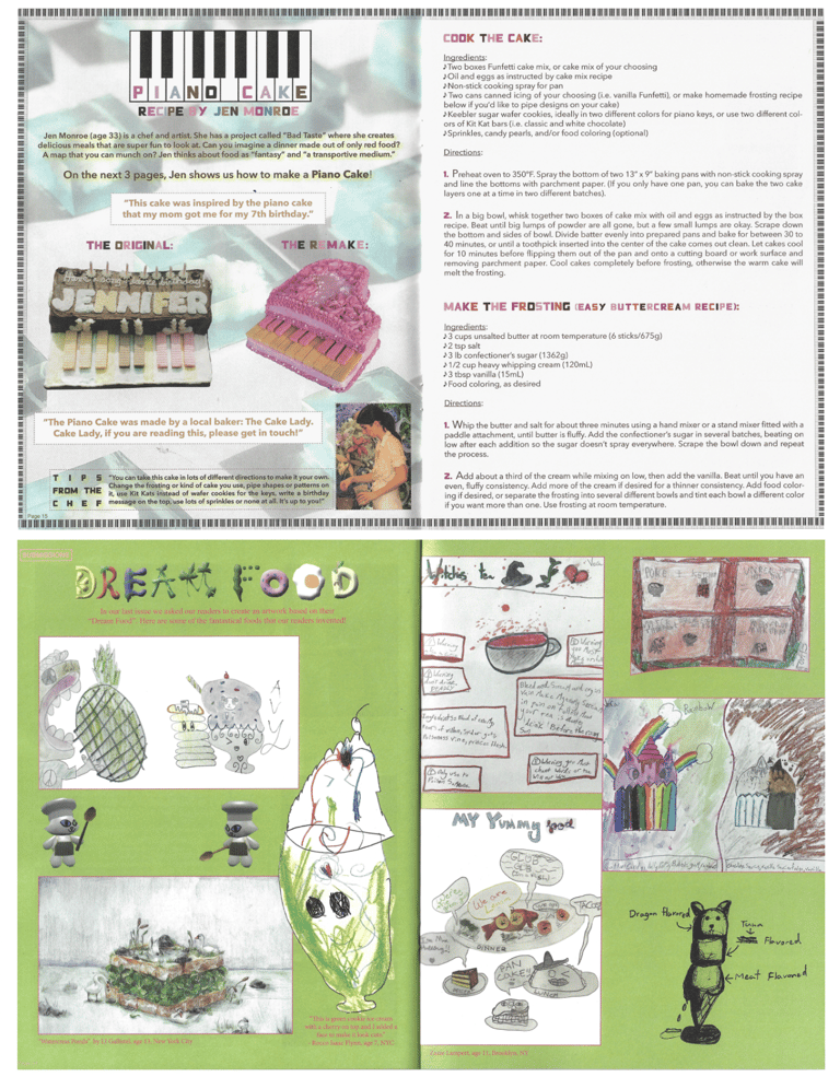 Mishou Magazine #5: THE FOOD ISSUE Image 3