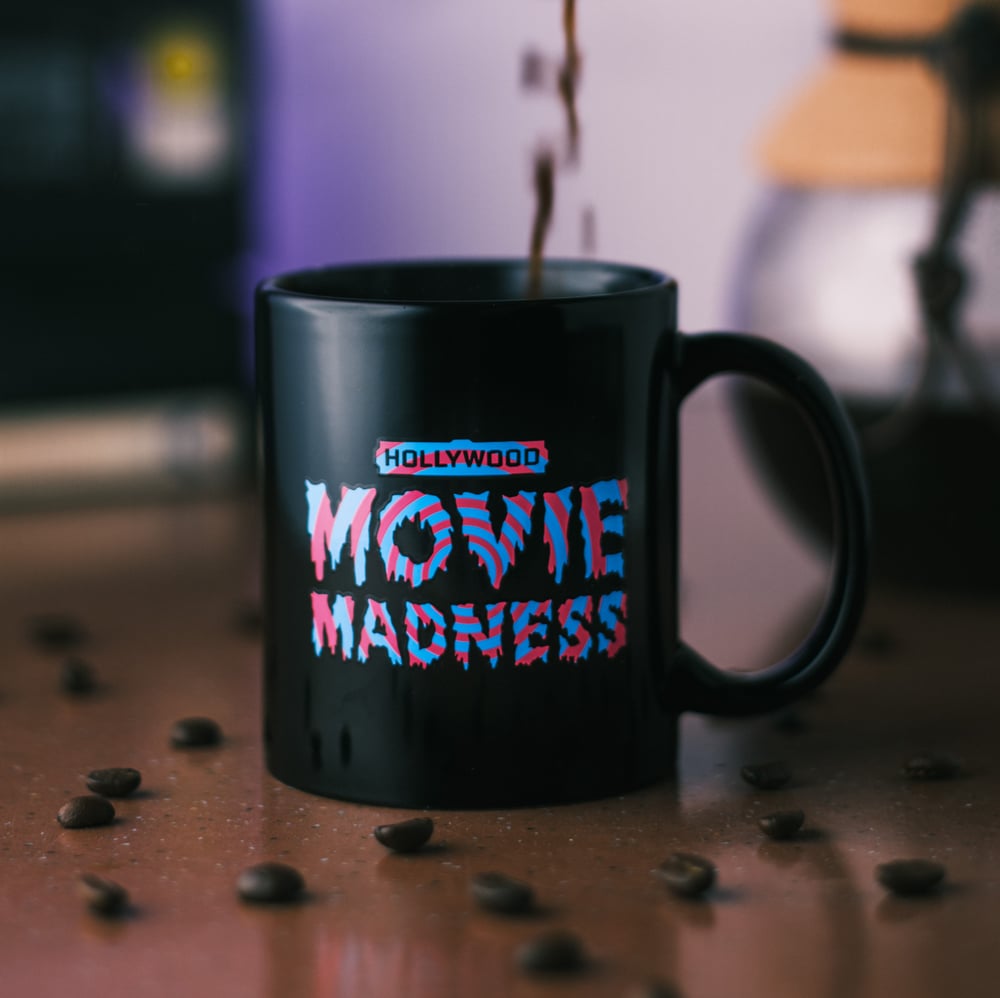 Image of Movie Madness Spiral Logo Mug