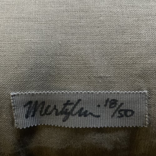 Image of Linen Garland Duck Cushion