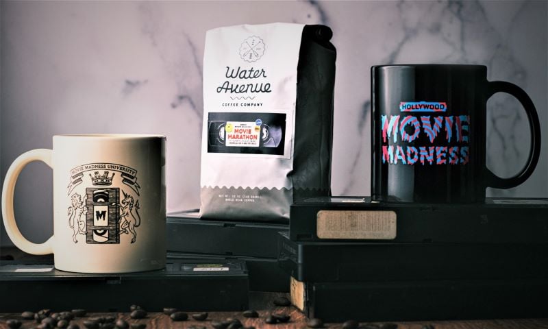 Image of Movie Marathon Coffee + Mugs Bundle