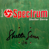 Image 3 of Spectrum Skateboard Co. - Shelter Serra deck