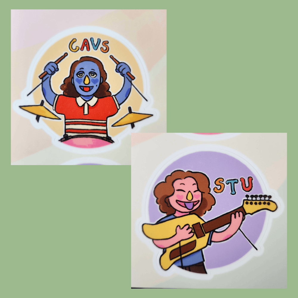 Muppet Gizz Stickers