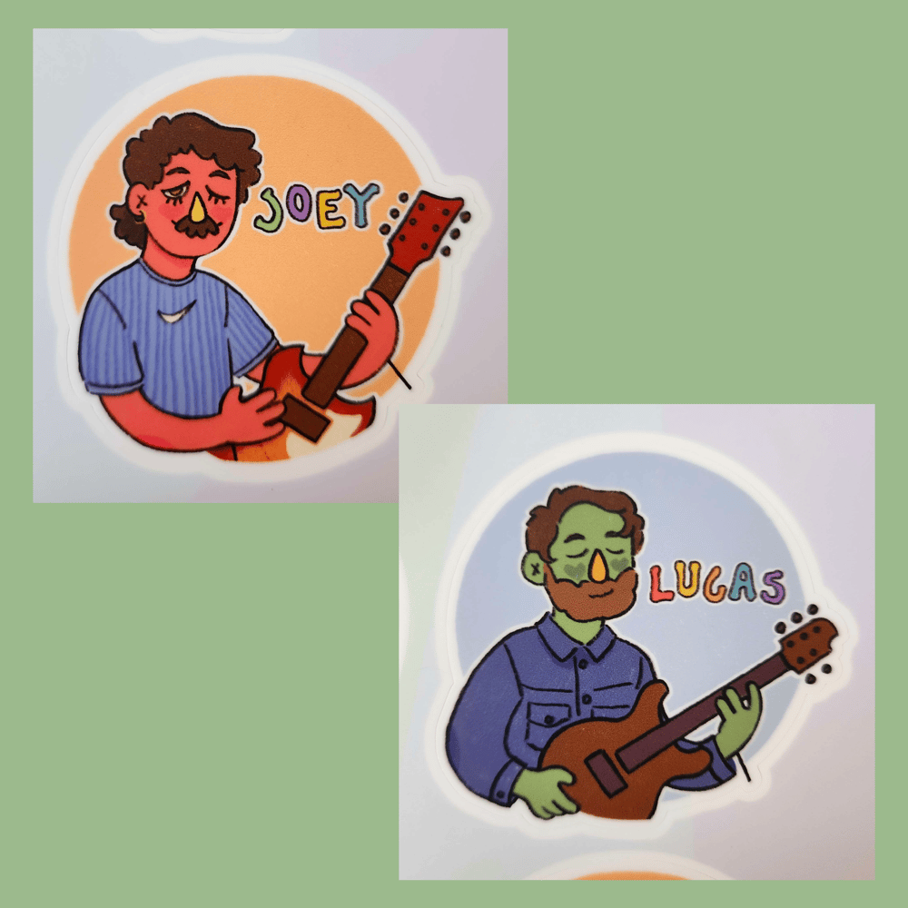 Muppet Gizz Stickers