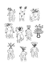 Mandrakes A4 Print