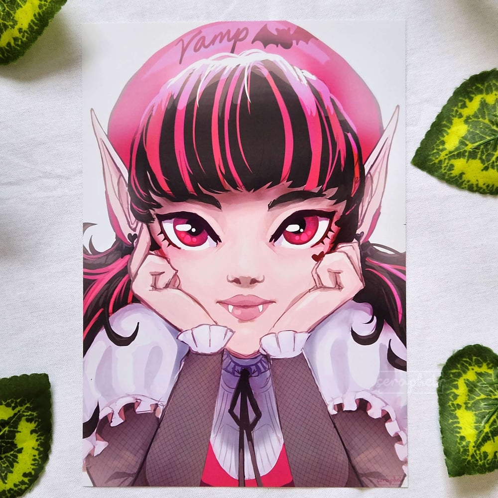 Image of Draculaura - Print