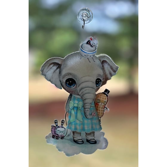 Image of Miss Peanut (Window Charm)