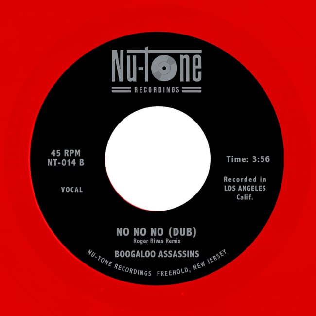 "No No No" b/w "No No No" (Dub) {Roger Rivas Remix} - Red Vinyl 