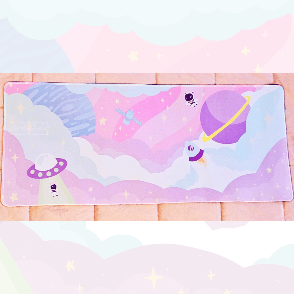 Image of Pastel Galaxy Deskmat ✨