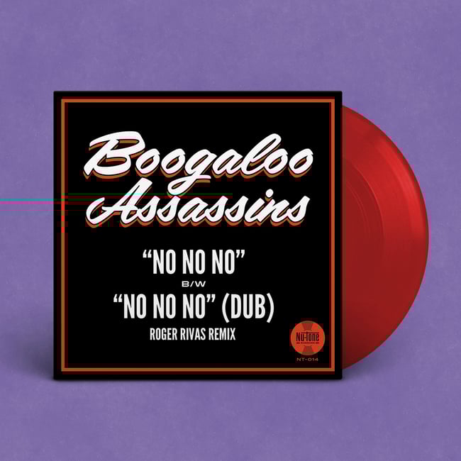 "No No No" b/w "No No No" (Dub) {Roger Rivas Remix} - Red Vinyl 
