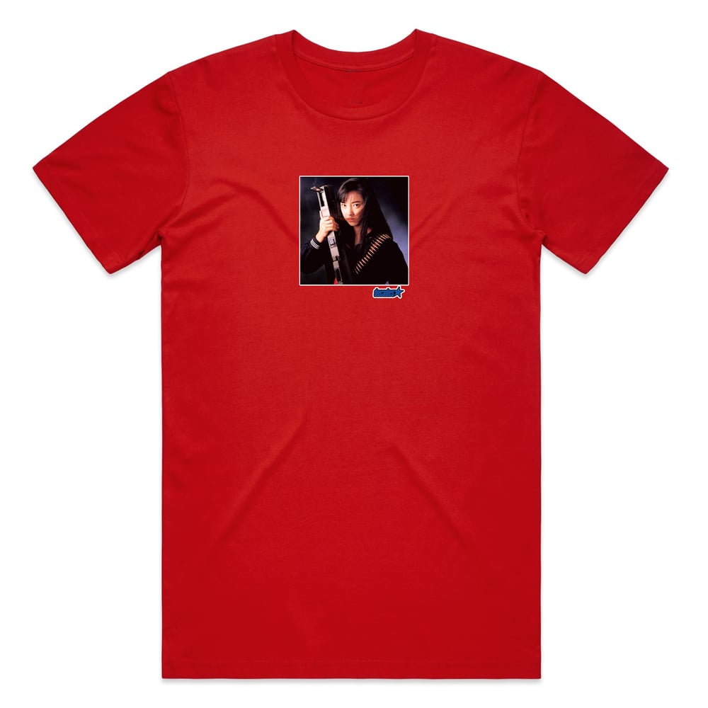 Image of Girl Commando Tee Red
