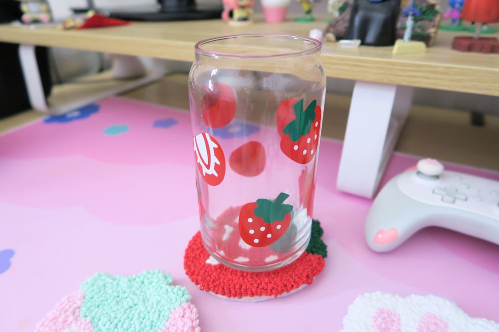 Handmade Punch Needle Coasters Mintyholic handmade-punch-needle-coasters-mintyholic