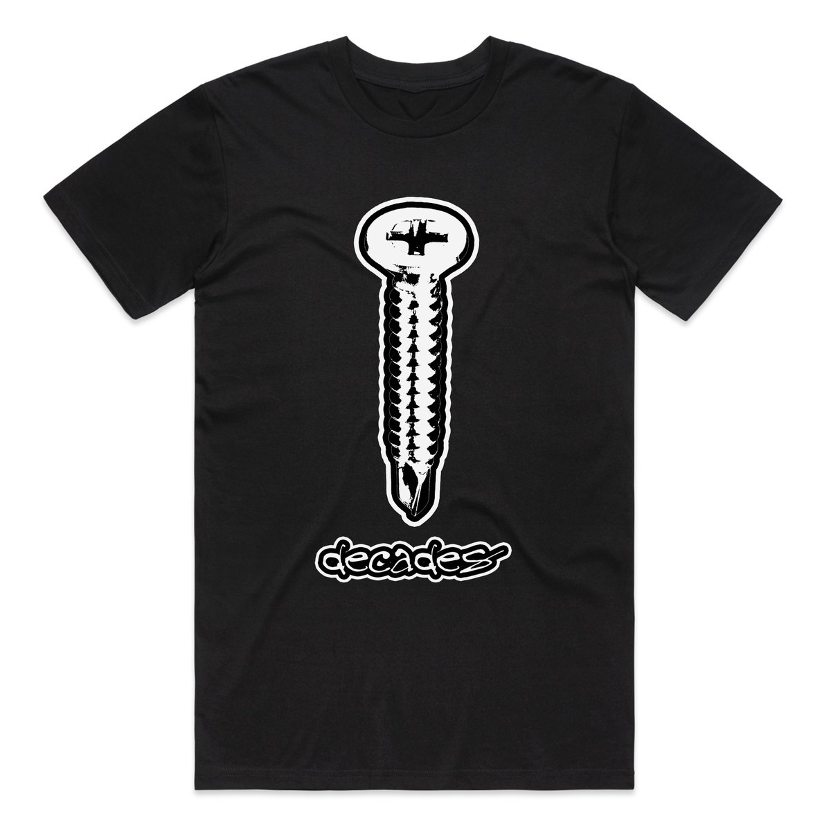 Image of Screw U Tee Black