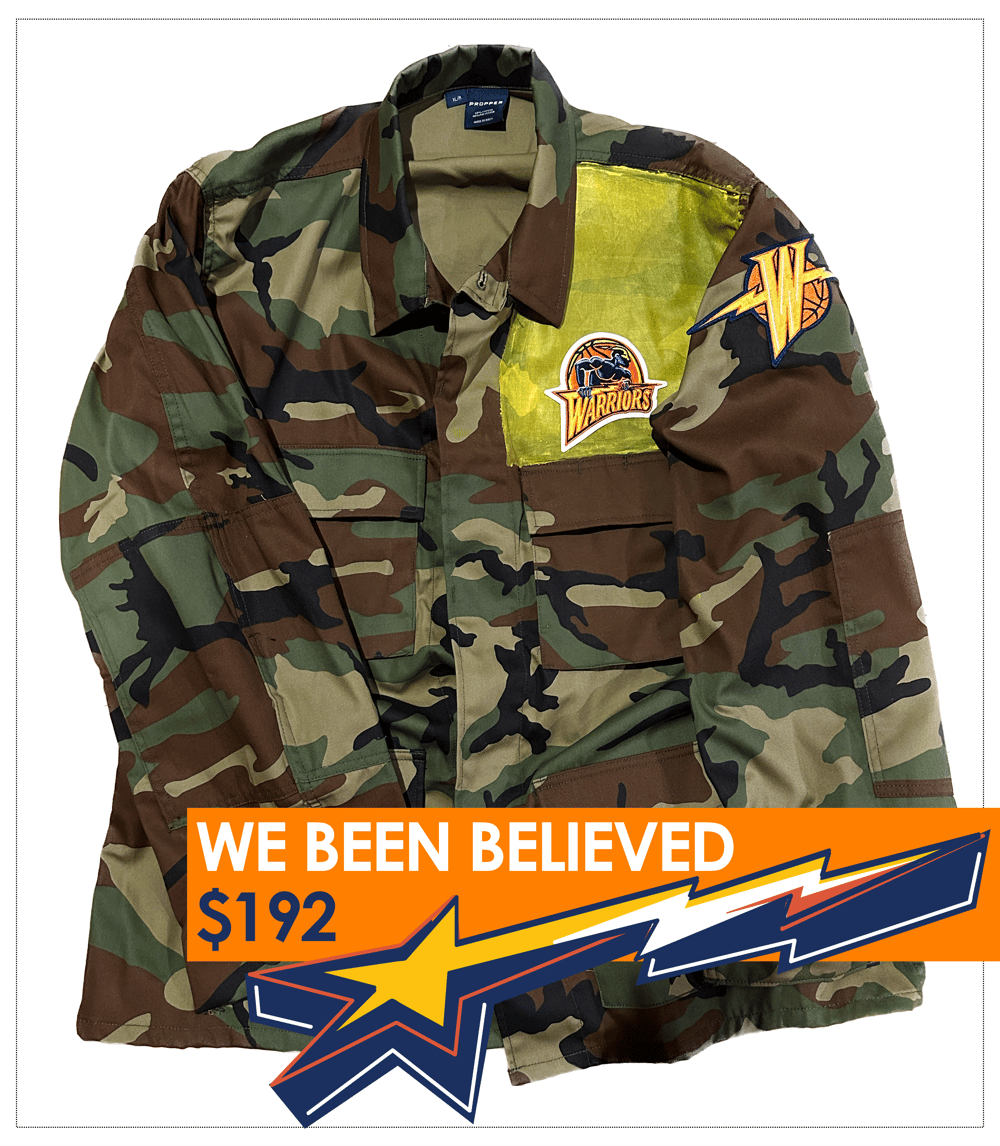 WE BEEN BELIEVED -  BDU DUBS JACKET