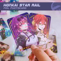Image 2 of Honkai Star Rail Foil Photocards