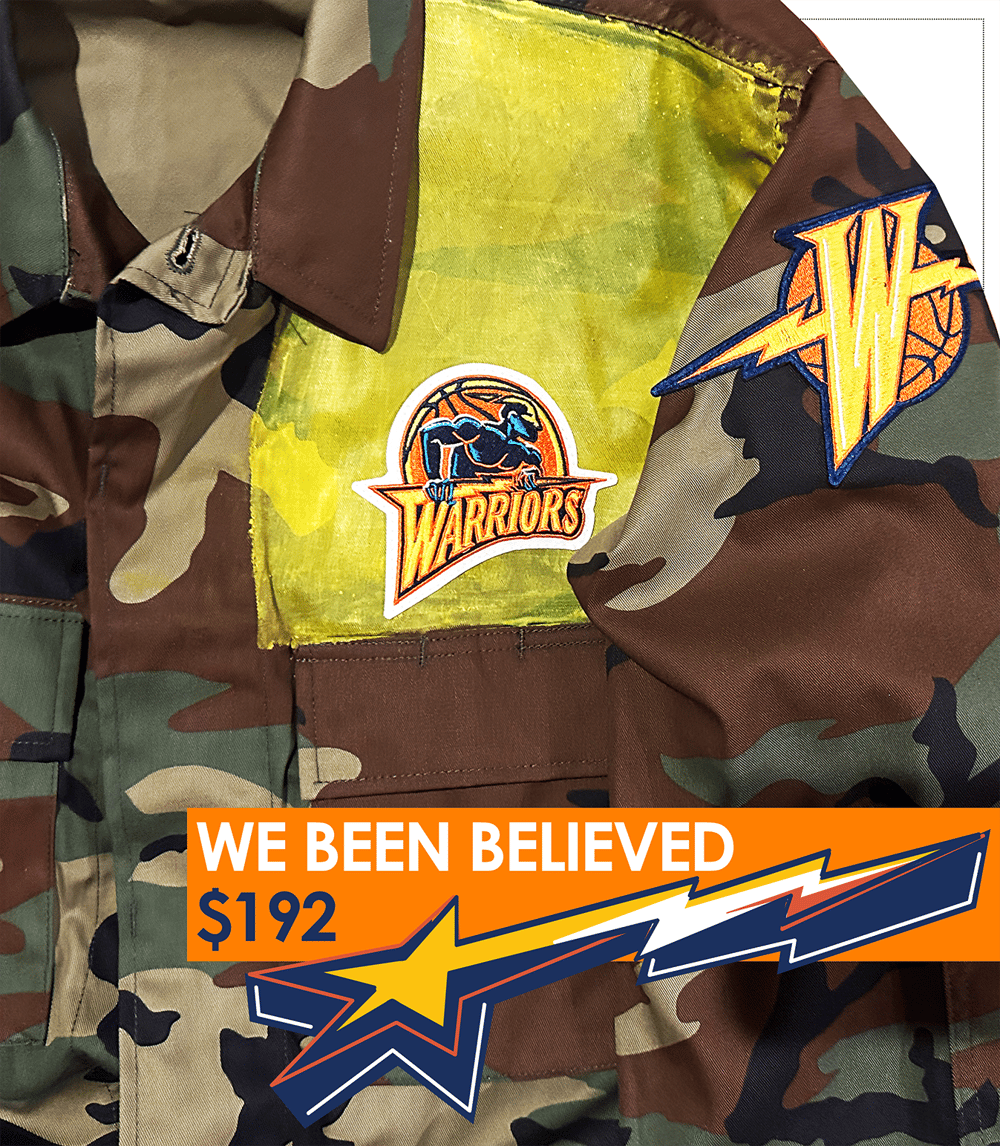 WE BEEN BELIEVED -  BDU DUBS JACKET