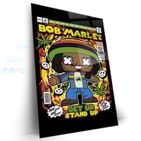 "Bob Marley" Ultra Glossy Metal Print