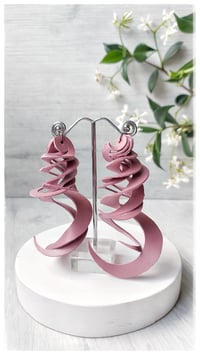 Image 1 of CURLS earrings - Rosa cipria 