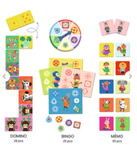 Image 4 of Bingo Memo Domino by Djeco