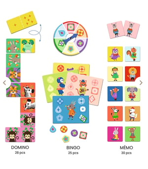 Image of Bingo Memo Domino by Djeco