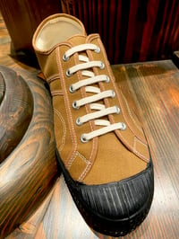 Image 1 of VEGANCRAFT camel canvas hiker lo top sneaker made in Slovakia 
