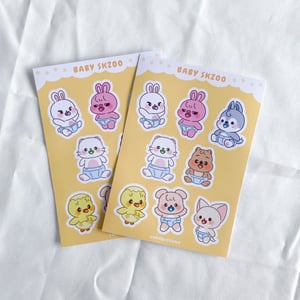 Image of Baby SKZOO Sticker Sheet