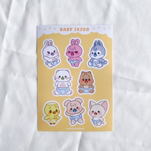 Image of Baby SKZOO Sticker Sheet