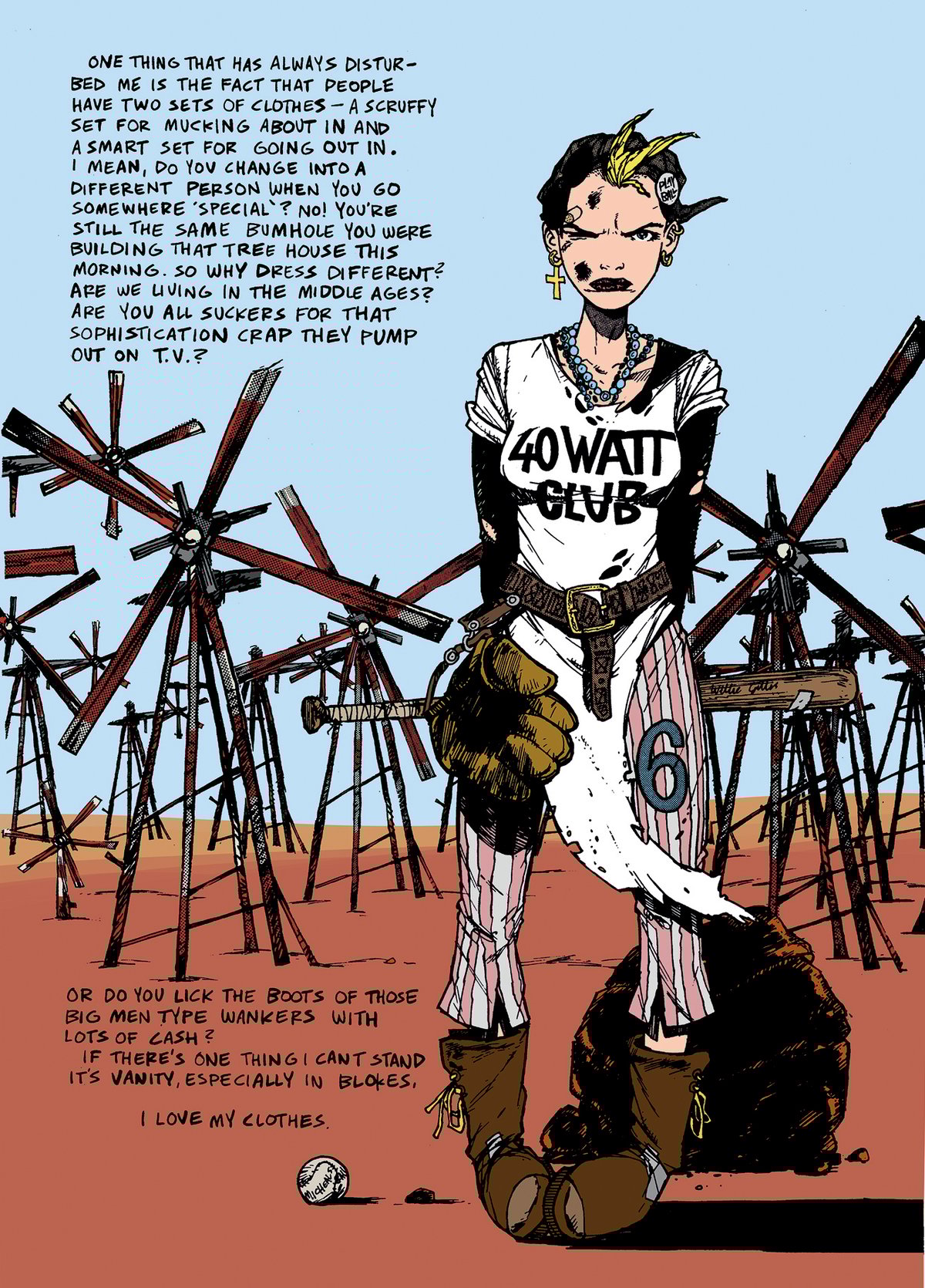 Image of The Best of Hewlett & Martin's Tank Girl Postcard Set
