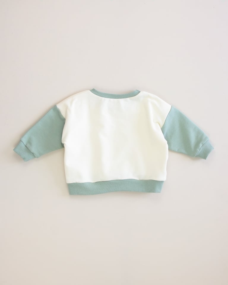 SWEAT CAMILLE vert lichen Image 4