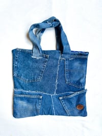 Image of in my pocket cut and sew tote bag