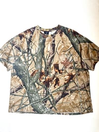 Image of probably can’t see me forest camo tee 