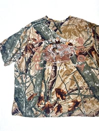 Image of probably can’t see me forest camo tee 