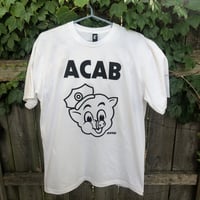 Image 2 of Stop the Pig screen printed T-shirt 