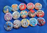Speed Hedgehog 1.5'' Holographic Buttons