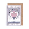 Swans Wedding Card by Sister Paper Co.