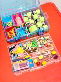 Image 4 of  Bento Accessories Food Picks Organiser Double Decker
