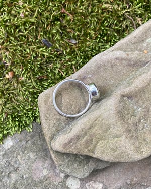 Image of Evil Eye Sterling Silver Ring - Made to Order