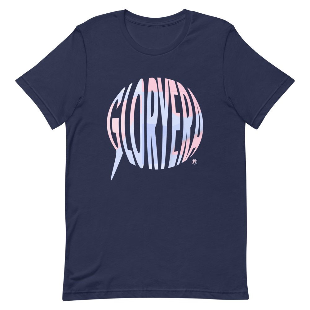Image of GLORYERA LOGO TEE (NAVY/KOTTON KANDY)