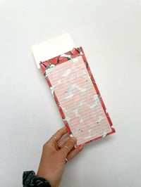 Image 2 of Plantable Notepad - Seed Paper List Pad - Strawberries
