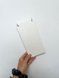 Image 3 of Plantable Notepad - Seed Paper List Pad - Strawberries