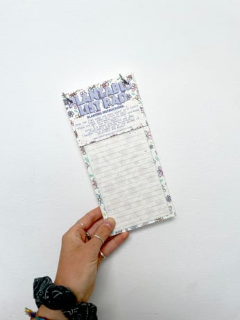 Plantable Notepad - Seed Paper List Pad - Lemons