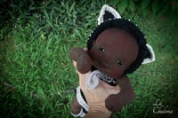 Image 3 of Savanna- 12 inch Natural Fibers Art Doll