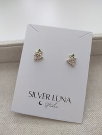 Image 3 of grape EAR STUDS 葡萄锆石水果耳钉