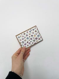 Image 1 of Mini Plantable Notecard - A7 Doodle Wildflower Seed Notelet